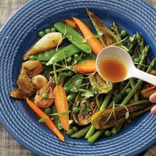 A dish presented in a French culinary style