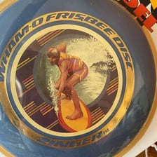 A Frisbee bearing the Wham-O brand name.