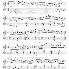 A musician improvising at a piano