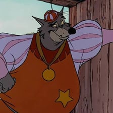 An illustration depicting the Sheriff of Nottingham from the Robin Hood legend
