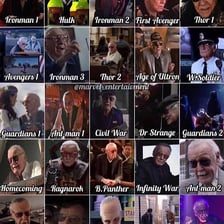 Stan Lee appearing in a Marvel film cameo