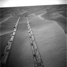 NASA’s Opportunity rover on the surface of Mars
