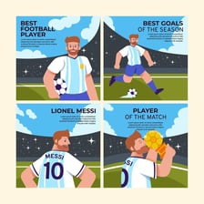 A soccer defender using a phone to post online