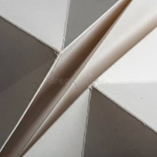 The visible outer boundary of a geometric object.