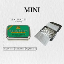 A small mint used to freshen breath