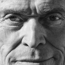 Portrait of actor Willem Dafoe