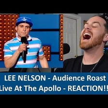 A comedian delivering a sharp joke to an audience