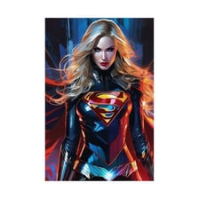Illustration of Kara Zor-El as Supergirl