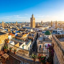 A view of Tunis, the capital of Tunisia
