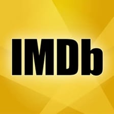 The IMDb movie database logo