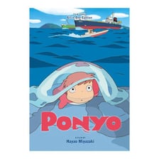 A scene from Hayao Miyazaki's animated film Ponyo