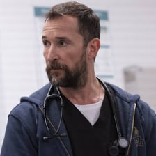 Noah Wyle appearing in the television series The Pitt.