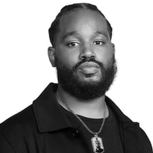 A portrait of filmmaker Ryan Coogler
