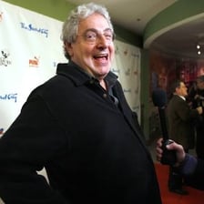A portrait of filmmaker Harold Ramis associated with Groundhog Day