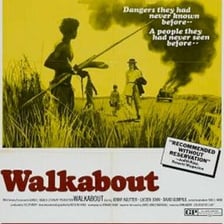 A portrait of filmmaker Nicolas Roeg associated with Walkabout