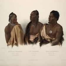 Della Warrior, an Otoe-Missouria educator and tribal leader.