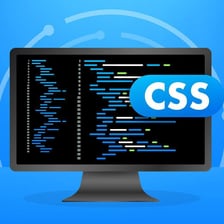A computer screen displaying CSS code.
