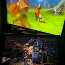 A screen showing gameplay from a video game demo.