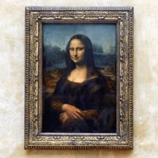 Leonardo da Vinci’s painting Mona Lisa