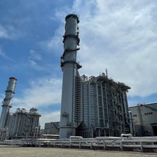 An electrical power facility illustrating very large power output
