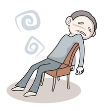 Illustration symbolizing several personal troubles