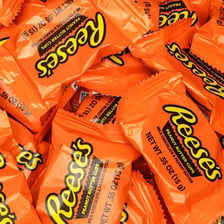 A package of Reese’s peanut butter cups.