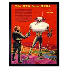 A fictional extraterrestrial character in a science-fiction setting.