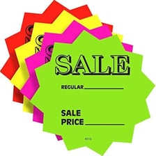 A retail item with its price drastically reduced