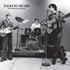 Talking Heads performing live during the band’s new wave era.