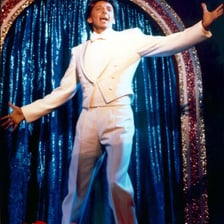 Barry Manilow performing his song “Copacabana”
