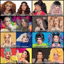 RuPaul hosting an elimination moment on Drag Race.