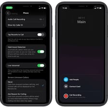 A phone display showing that a call is on hold