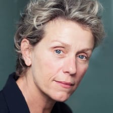 A portrait of actor Frances McDormand.