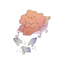 An illustration representing a relaxed, informal attitude