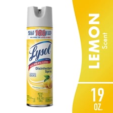 Lysol disinfectant spray associated with killing germs