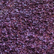 Pulpy grape residue remaining after pressing
