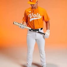 An athlete wearing Tennessee Volunteers colors.