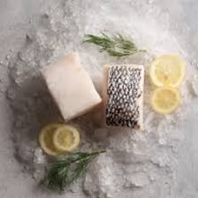 A Chilean sea bass displayed as a fish.