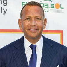 Alex Rodriguez, known by the nickname A-Rod, in baseball attire.