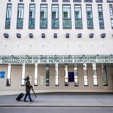 A recognizable building associated with OPEC and the oil industry
