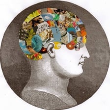 An illustration using color and expression to convey a mood.