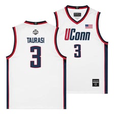 Diana Taurasi in a basketball uniform bearing the number 3.