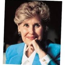 Portrait of humorist and author Erma Bombeck