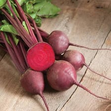 A red beetroot representing the Red Asa variety
