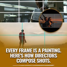 A visual example of a film depicting its own production
