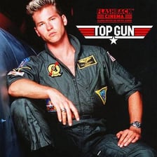 Val Kilmer as Iceman in Top Gun