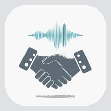 Two people sealing an unwritten agreement with a handshake.