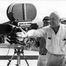 A portrait of film director Otto Preminger.