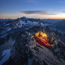 A mountain summit representing a highest point