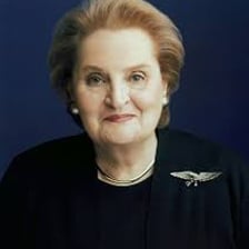 An official portrait of former U.S. Secretary of State Madeleine Albright